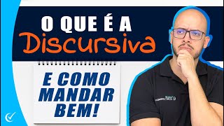 O que é Discursiva e Como Mandar Bem em Concursos com Prova Discursiva [upl. by Akem]