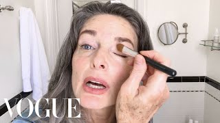 Watch This 1980s Supermodel’s Spectacular AgeDefying Beauty Routine  Beauty Secrets  Vogue [upl. by Haydon]