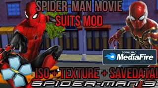 SPIDERMAN 3 TEXTURES ALL IN ONE ISOCSO  TEXTURE  SAVEDATA For PPSSPP by CrimsonGarrisonModz [upl. by Nivahb]