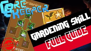 How to level Gardening Fast  All skills explained  Core keeper Early Access [upl. by Lipsey937]