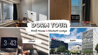 Dorm Tour • Staff House Olten amp Student Lodge Bern 🩷 Exchange Student at FHNW University 🇨🇭 [upl. by Aivul]