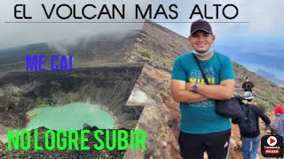 🟢Mi primera vez susbiendo el ILAMATEPEC🌋😎¡EL volcán más alto de EL Salvador [upl. by Eissat776]