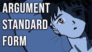 Argument Standard Form  Definition Examples Benefits [upl. by Ecnarf]