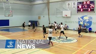 Maori Take on Ermineskin First Nation in Basketball  WIN Games 2017 [upl. by Ycul]