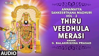 Thiru Veedhula Merasi Song  Annamayya Songs  G Balakrishna Prasad  Telugu Devotional Songs [upl. by Einaffit]