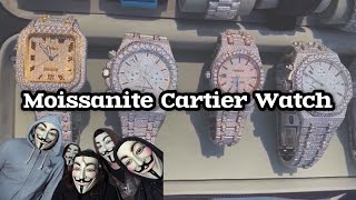 Moissanite Cartier Watch Scam😳 Explained [upl. by Htezil]