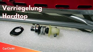 Mercedes SL R107 Montage VerriegelungsVerschlusszapfen Hardtop [upl. by Eelarat12]