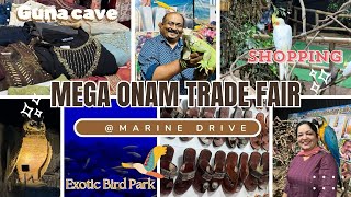 SHOPPING VLOG  ONAM EXPO  EXOTIC BIRD PARK  GUNA CAVE  MARINE DRIVE  KOCHI [upl. by Refinnej]