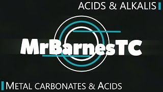 GCSE Chemistry 19 What happens when a Metal Carbonate reacts with an Acid [upl. by Alexandro]