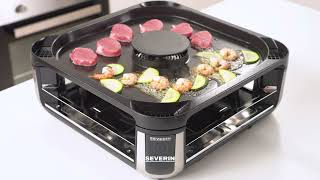 SEVERIN Smokeless Raclette SEVENTO RG 2379 [upl. by Hadrian]