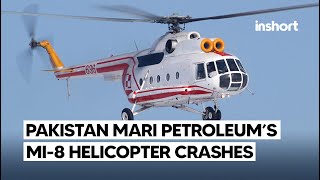 Pakistan Mari Petroleums Mi8 Helicopter Crashes in North Waziristan  InShort [upl. by Adiel]