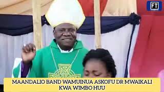 ASKOFU DR MWAIKALI LEO IBADANI KANISA LA KILUTHERI AFRIKA MASHARIKI MBEYA  MAANDALIO BAND WAMUINUA [upl. by Sybyl97]