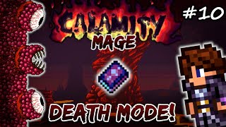 Wall of Flesh in DEATH MODE Terraria Calamity Lets Play 10  Mage Class Playthrough [upl. by Landre]