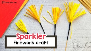 Sparkler Firework Craft [upl. by Dyolf]