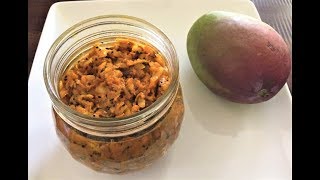 খাইছেনে ৰুকি লোৱা আমৰ টেঙা আচাৰ I Mango Pickle Recipe Assamese I Amor Asar Kenekoi Bonai [upl. by Noy]