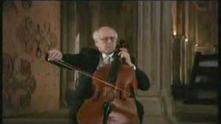 Preludio de la Suite nº 1 JS Bach por Rostropovich [upl. by Irehj]