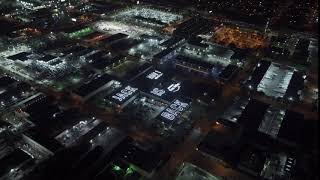 Largest Rooftop Ad Installation Ever [upl. by Anaibaf]