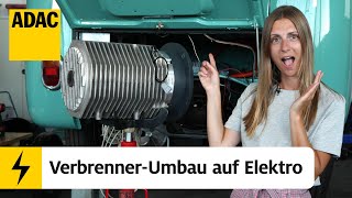 EAuto Umbau Verbrenner auf Elektro  Unter Strom – Einfach Elektromobilität  71  ADAC [upl. by Oirrad]