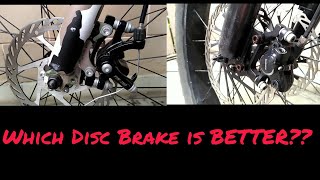 Hydraulic Vs Mechanical Disc Brake [upl. by Maite]