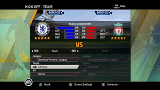 FIFA 11 PS2 Gameplay  Chelsea vs Liverpool [upl. by Lissy]