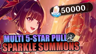 TWO 5STARS IN A ROW  Sparkle Summons  Honkai Star Rail [upl. by Aihsaei286]