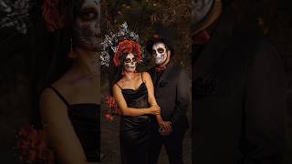 Así fue la sesión a ésta pareja de Catrines 🌹💀 photography diademuertos catrina [upl. by Alahc]