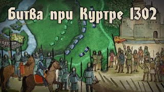 Битва при Куртре 1302 Сражение предсказавшее слом эпохи [upl. by Labanna]