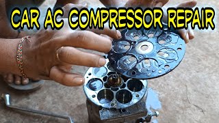 Car AC Compressor Repair [upl. by Anilecram]