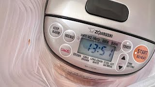 Zojirushi  Best Rice Cooker Review  NSLGC05XB [upl. by Olracnaig]