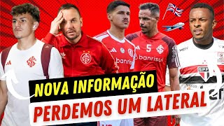 NOVA INFORMAÇÃO SOBRE BERNABEI  PERDEMOS UM LATERAL PARA A INGLATERRA  PROBLEMAS COM VOLANTES [upl. by Alaunnoif]