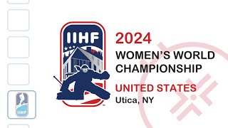 2024 IIHF Womens World Championship  Utica United States [upl. by Redvers]