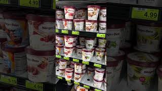 Preço Haagen Dazs nos Estados Unidos [upl. by Minier]