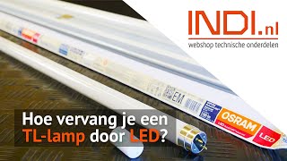 Hoe vervang je een TLlamp door LED [upl. by Enala]