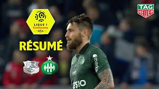 Amiens SC  AS SaintEtienne  22   Résumé  ASC  ASSE  201819 [upl. by Sivaj559]