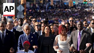 Vice President Kamala Harris leads Bloody Sunday memorial [upl. by Naesyar]