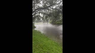 Sarasota Flooding  trapping many residences in their home [upl. by Akinihs]