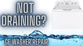 GE Washer Repair Guide Fix Draining Spinning amp Diagnostic Issues [upl. by Felicio]