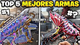 LAS 5 MEJORES ARMAS DEFINITIVAS PARA RANKED EN LA NUEVA TEMPORADA COD MOBILE TEMPORADA 10 CODMOBILE [upl. by Okoyk]