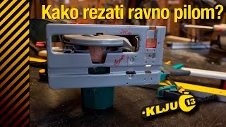 Kako rezati ravno pilom [upl. by Nosreve]