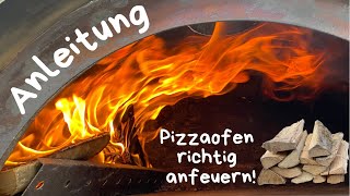 Pizzaofen richtig anfeuern Tipps und Tricks🔥 [upl. by Geoffrey]