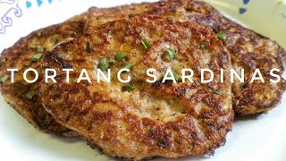 HOW TO COOK TORTANG SARDINAS  Kats Empire [upl. by Hannavahs]