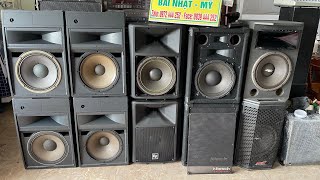 Loa Full Karaoke usa nòi xịn JBL control 12SR EV SX300 Klipsch 1320 Apogee System 4000 hàng đẹp [upl. by Aeynod]