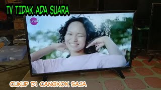 Perbaikan Tv LED Hilang Suara [upl. by Maisie]