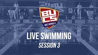 BUCS Nationals 2019  Swimming Session 3 [upl. by Yonatan]