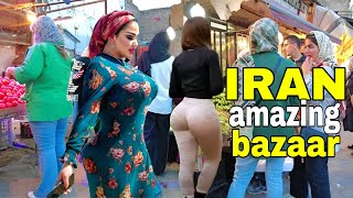 🔥 IRAN 🇮🇷 Shiraz Grand bazaar Tour  Persian culture at its core from fruits and vegetables to fish [upl. by Idhem]