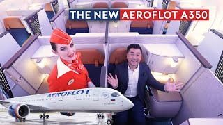 The First Aeroflot A350 Delivery [upl. by Adur]