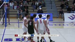 Stanford vs UC Santa Barbara  NCAA Men Volleyball 01132024 [upl. by Nolra]