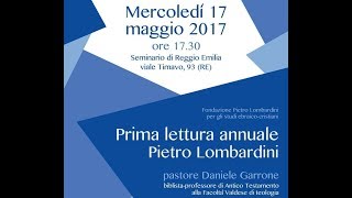 Daniele Garrone Lutero la Riforma e gli ebrei [upl. by Ellasal]