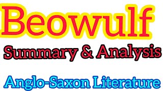 Beowulf Summary and Analysis  Old English [upl. by Nussbaum863]