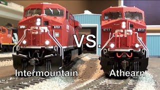 Gevo TugOWar  Intermountain vs Athearn Genesis [upl. by Fleisig]